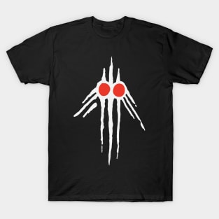 Mothmanns Symbol white T-Shirt